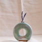 Donut Vase: Melty Green